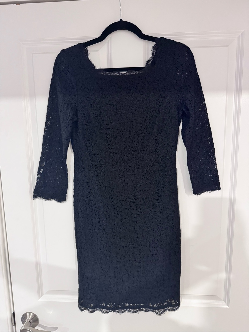 Classic Black Lace Dress - Elegant Women's Dress